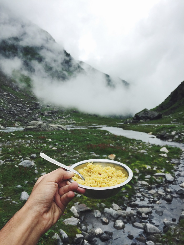 Лиофилизирана или дехидратирана храна за преходи